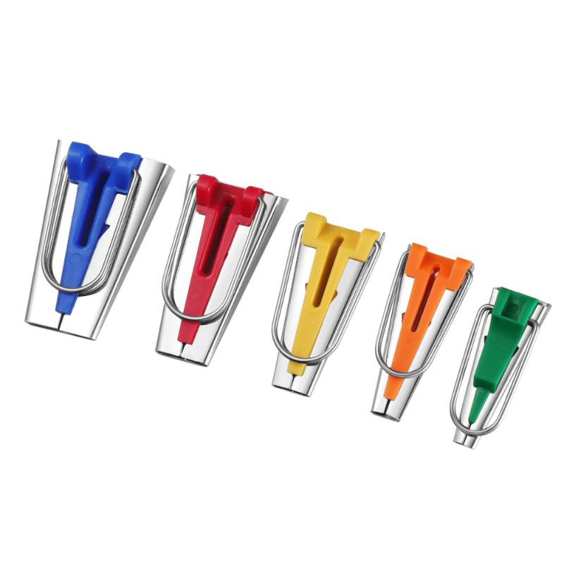 DOITOOL 5PCS Sewing Machine Accessories Binding Tape Maker Practical Binding Tools Special Sewing Machine Parts(6/9/12/18/25mm
DOITOOL 5PCS Sewing Machine Accessories Binding Tape Maker Practical Binding Tools Special Sewing Machine Parts(6/9/12/18/25mm