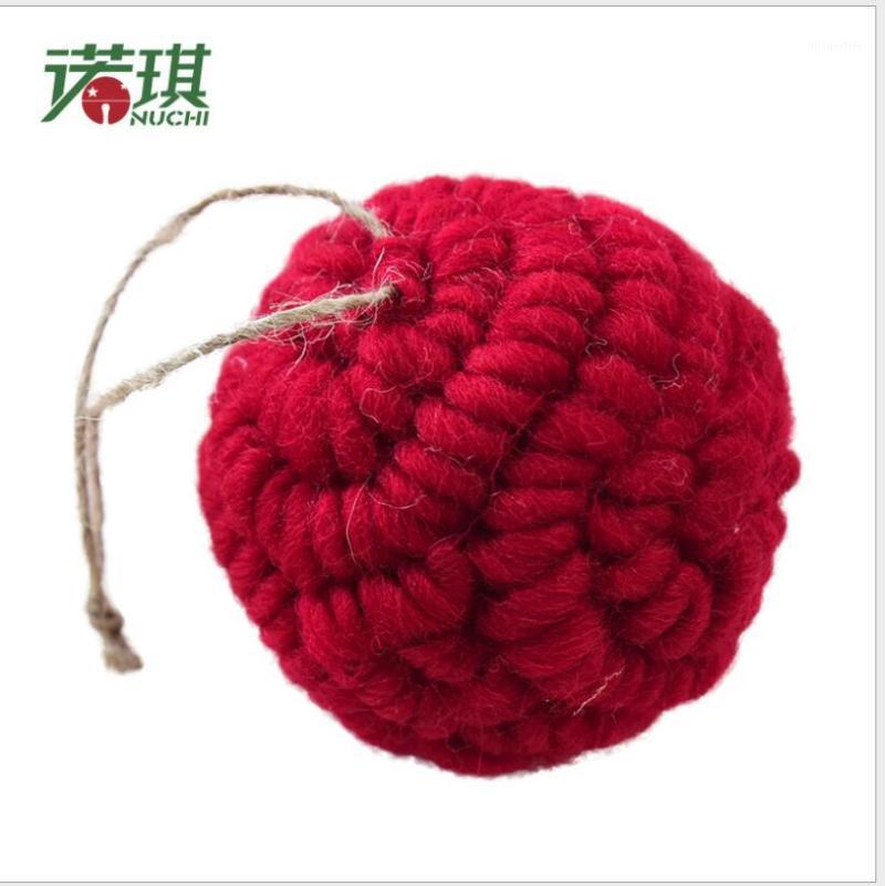 Navidad 6CM Knitting Wool Christmas Ball Ornaments For Christmas Tree Decorations Decoration For Home1
Navidad 6CM Knitting Wool Christmas Ball Ornaments For Christmas Tree Decorations Decoration For Home1