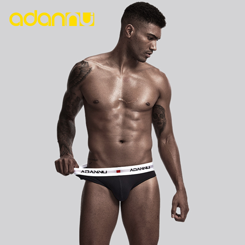 ADANNU Brand Sexy Men Underwear Cotton Men Briefs Cueca Tanga Comfortable Underpants Breathable U Pouch Gay Underwear AD44, Ad44-white
ADANNU Brand Sexy Men Underwear Cotton Men Briefs Cueca Tanga Comfortable Underpants Breathable U Pouch Gay Underwear AD44, Ad44-white