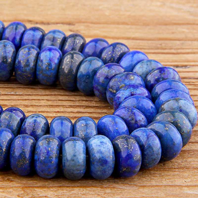 Natural blue Lapis Lazuli Stone beads Smooth flat oval Loose Spacer Lapis Lazuli Beads For Jewelry Making Bracele 4*6/5*8MM gift1
Natural blue Lapis Lazuli Stone beads Smooth flat oval Loose Spacer Lapis Lazuli Beads For Jewelry Making Bracele 4*6/5*8MM gift1