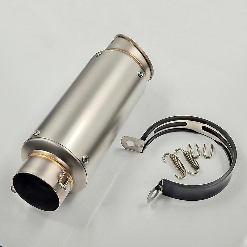 61MM S1000 RR Universal Motorcycle Exhaust Muffler Escape Moto with db killer For S1000RR GSXR YZF R R6 Ninja Motorbike
61MM S1000 RR Universal Motorcycle Exhaust Muffler Escape Moto with db killer For S1000RR GSXR YZF R R6 Ninja Motorbike