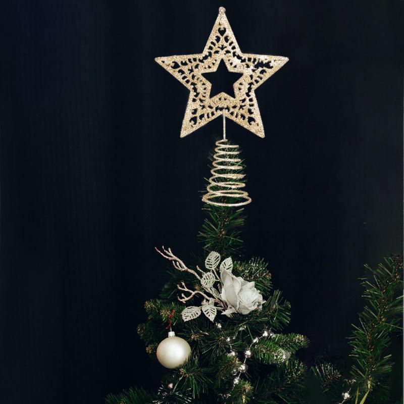 Tree Golden Star Decor Christmas Tree Star Christmas Ornament for Home Shop 
Tree Golden Star Decor Christmas Tree Star Christmas Ornament for Home Shop