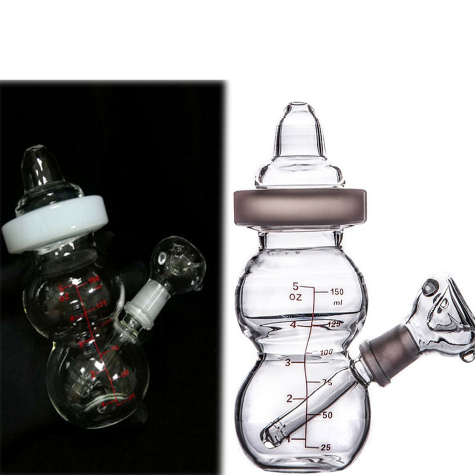 Baby Bottler Bong Glass Bubbler heady Dab Rigs Smoke Glass Pipe beaker Bongs Waterpipe Tobacco Cigarette Accessory 14mm bowl 16cm tall
Baby Bottler Bong Glass Bubbler heady Dab Rigs Smoke Glass Pipe beaker Bongs Waterpipe Tobacco Cigarette Accessory 14mm bowl 16cm tall