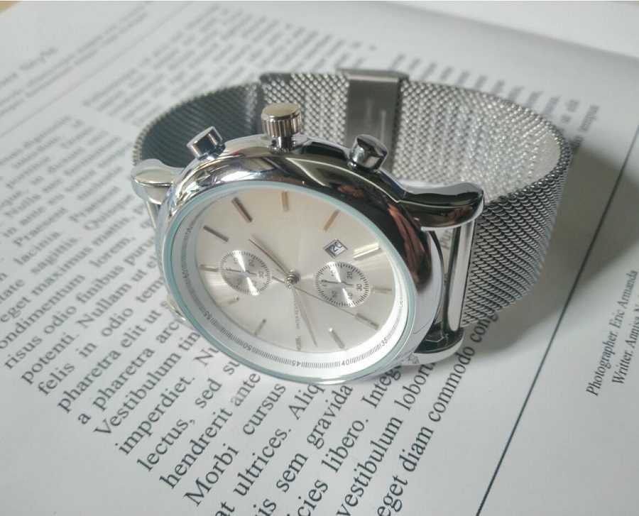 43mm big designer men automatic watches blue stainless mens automatic stainless steel mesh strap waterproof wristwatch montre de luxe, As pic
43mm big designer men automatic watches blue stainless mens automatic stainless steel mesh strap waterproof wristwatch montre de luxe, As pic