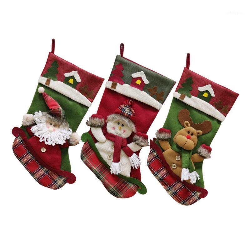 Christmas Stockings Socks Santa Claus Candy Bags Snowman Elk Gift Bag Xmas Tree Hanging Ornament Christmas Decoration W81971
Christmas Stockings Socks Santa Claus Candy Bags Snowman Elk Gift Bag Xmas Tree Hanging Ornament Christmas Decoration W81971