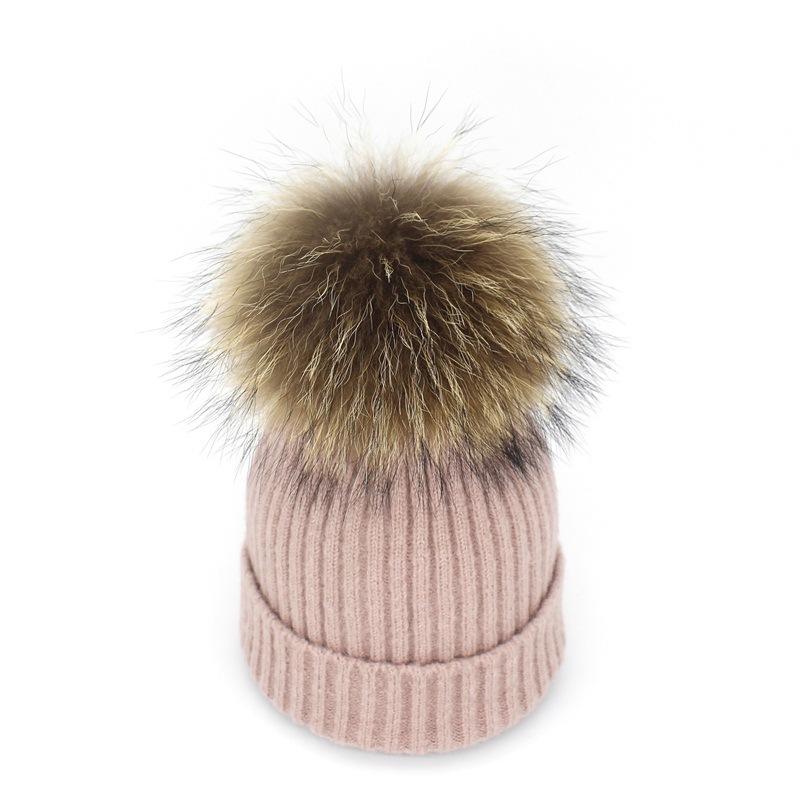 Hair ball woolen hats for women autumn and winter warm curling hat Korean women's raccoon fur ball knitted hat, 18
Hair ball woolen hats for women autumn and winter warm curling hat Korean women's raccoon fur ball knitted hat, 18