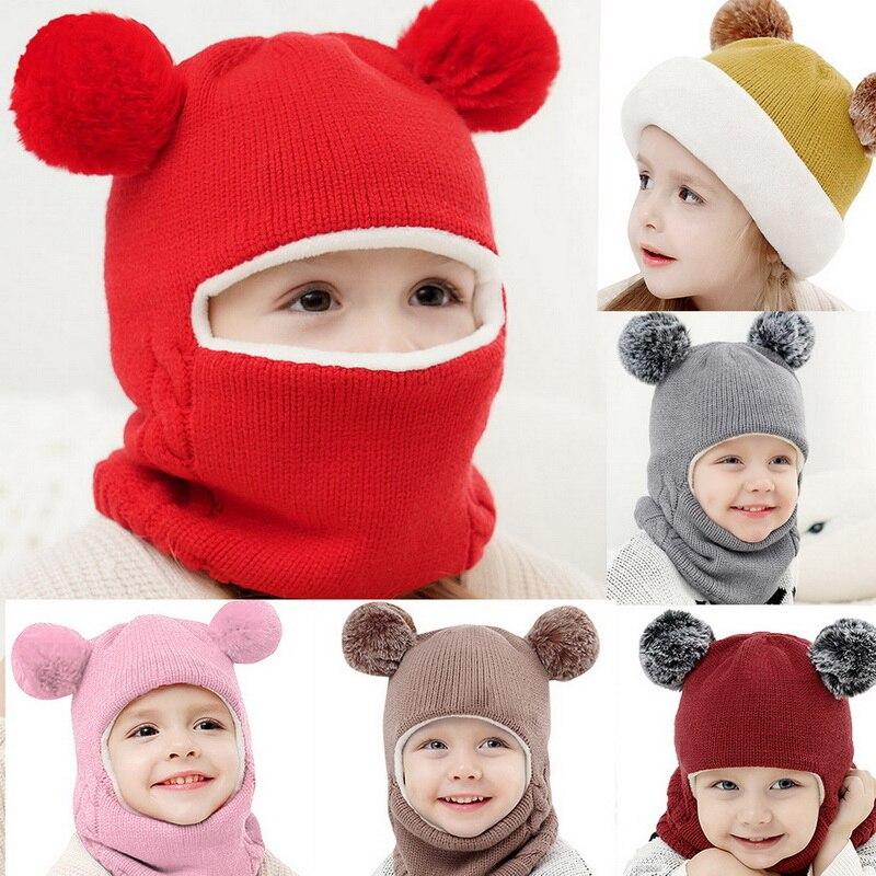 Childrens Caps Plush Fur Knit Hat Warm Winter Hat And Scarf Beret Beanie Casual Headwear Neck Warmer Knitted Hats
Childrens Caps Plush Fur Knit Hat Warm Winter Hat And Scarf Beret Beanie Casual Headwear Neck Warmer Knitted Hats