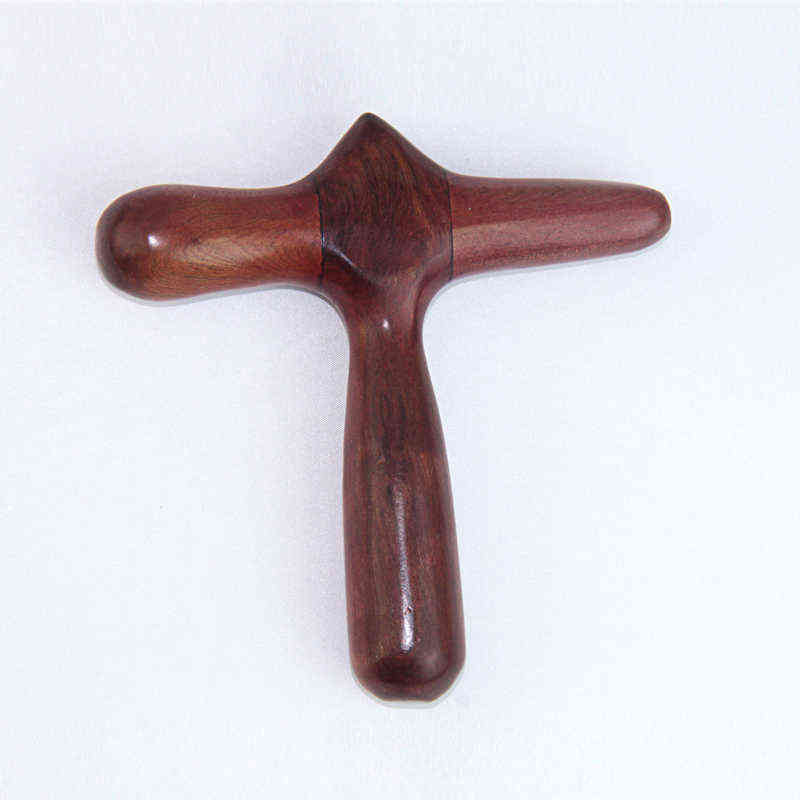 Wooden Massage Stick Set Acupuncture Point Foot Tool Neck Chin Slimming Face-lift 220125