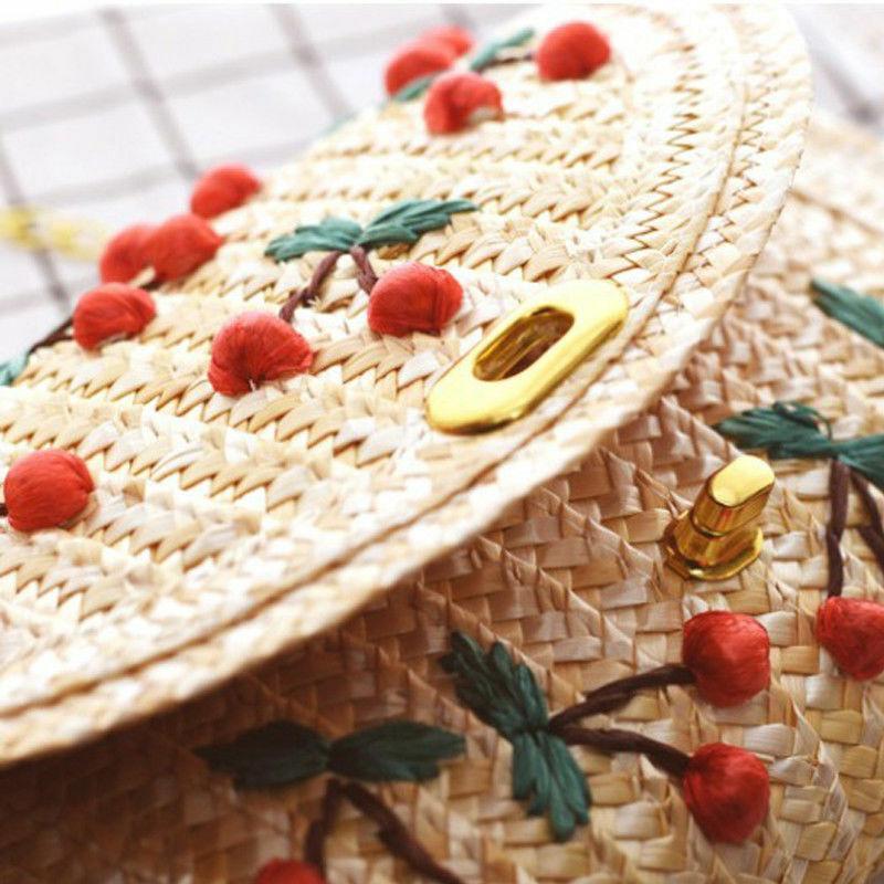 2020 Fruit Cherry Straw Handbag Lady Women Summer Beach Bag Retro Straw Messenger Purse Bag For Key Money Long Clutch1
2020 Fruit Cherry Straw Handbag Lady Women Summer Beach Bag Retro Straw Messenger Purse Bag For Key Money Long Clutch1