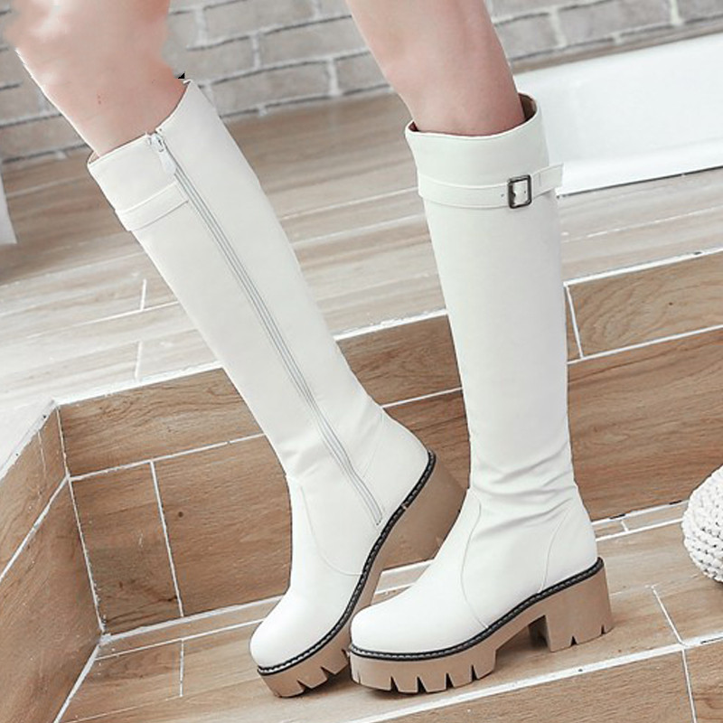 Finger-shaped round-foot women's waterproof winter boots shoes ladies high heels white, black beige-brown zipper MR6J, Kiss
Finger-shaped round-foot women's waterproof winter boots shoes ladies high heels white, black beige-brown zipper MR6J, Kiss