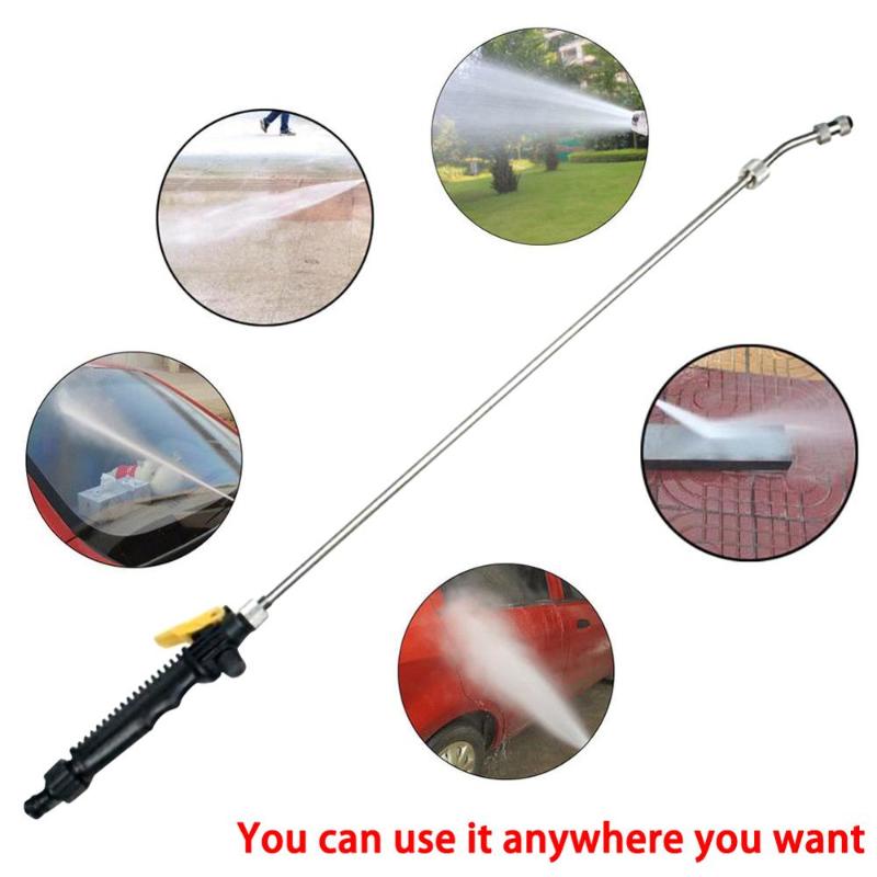 High Pressure Water Gun Adjustable Breeding Seedlings Sprinkling Watering Flowers Vegetables Wash Air Conditioners Spray Gun, 56cm
High Pressure Water Gun Adjustable Breeding Seedlings Sprinkling Watering Flowers Vegetables Wash Air Conditioners Spray Gun, 56cm