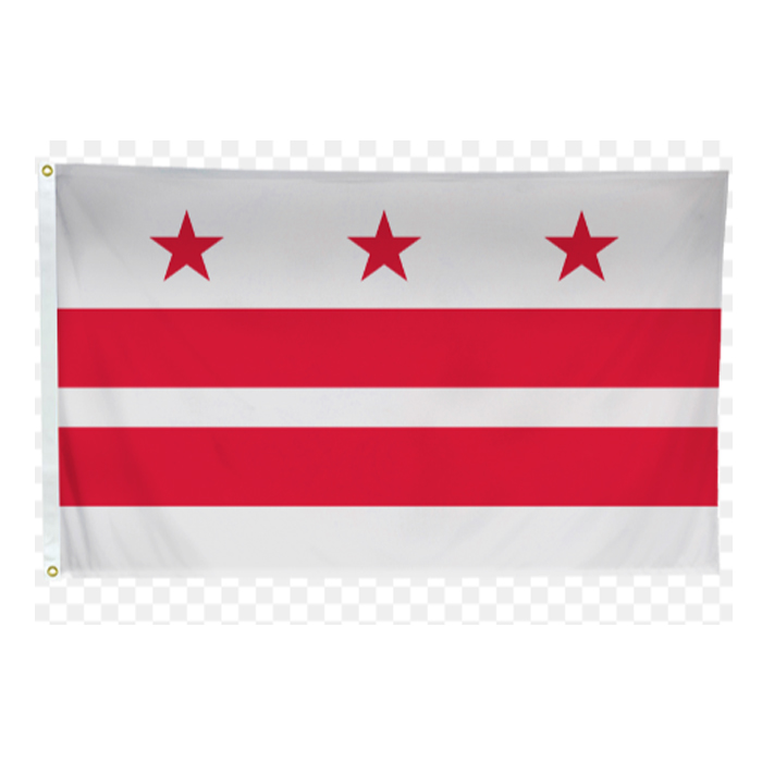 US America Washington DC State Flags 3'X5'ft 100D Polyester Outdoor High Quality With Two Brass Grommets
US America Washington DC State Flags 3'X5'ft 100D Polyester Outdoor High Quality With Two Brass Grommets