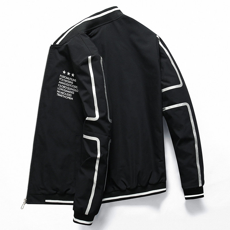 Casual jacket men jaqueta masculino summer autumn printed Thin jacket stand collar slim fit outwear size -4XL Dropshipping 8121 201104, Balck
Casual jacket men jaqueta masculino summer autumn printed Thin jacket stand collar slim fit outwear size -4XL Dropshipping 8121 201104, Balck