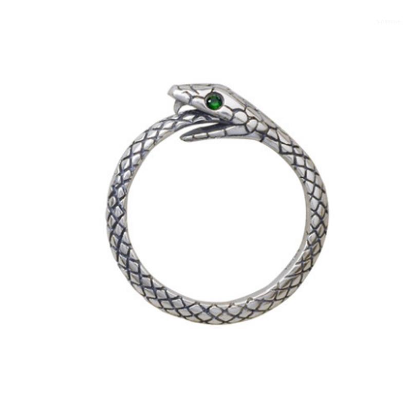 100% Pure 925 Sterling Silver Jewelry Snake Rings Opening Vintage Men Signet Ring For Women Fine Gift R10021
100% Pure 925 Sterling Silver Jewelry Snake Rings Opening Vintage Men Signet Ring For Women Fine Gift R10021