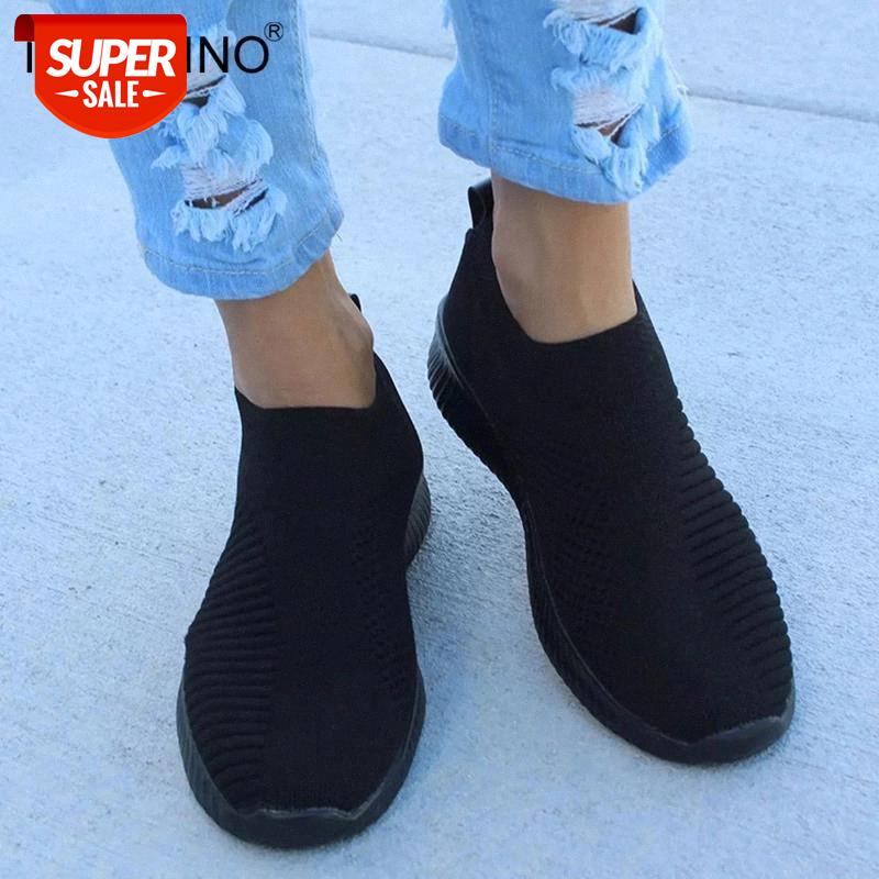 TINO KINO Women Flat Knitting Autumn Sneakers Shoes New 2020 Plus Size Female Mesh Vulcanized Ladies Slip On Breathable Casual #e91I, Pink
TINO KINO Women Flat Knitting Autumn Sneakers Shoes New 2020 Plus Size Female Mesh Vulcanized Ladies Slip On Breathable Casual #e91I, Pink
