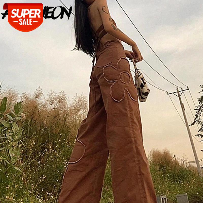 ALLNeon Indie Aesthetics High Waist Brown Baggy Jeans Y2K Vintage Wide-Leg Floral Denim Long Trousers 90s Streetwear Pants Chic #MB5I, Black;white
ALLNeon Indie Aesthetics High Waist Brown Baggy Jeans Y2K Vintage Wide-Leg Floral Denim Long Trousers 90s Streetwear Pants Chic #MB5I, Black;white