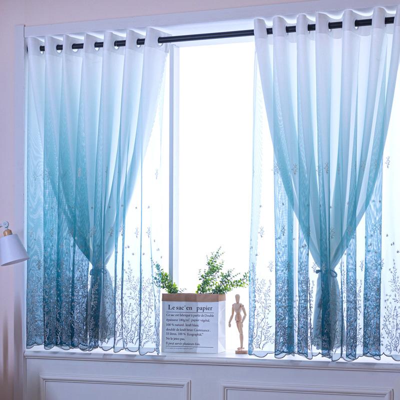 2020 Double Layer Tulle Embroidery Sheer Curtains for Living Room Bedroom White Thick Voile Curtain Blue Gray Gauze Window Decor, 1pc gray tulle
2020 Double Layer Tulle Embroidery Sheer Curtains for Living Room Bedroom White Thick Voile Curtain Blue Gray Gauze Window Decor, 1pc gray tulle