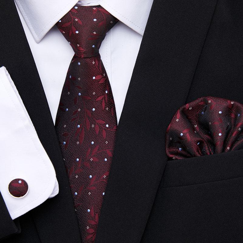Bow Ties Men`s Tie Wine Red Novelty 100% Silk Gravata Hanky Cufflink Set For Men Formal Wedding Party Groom Business
Bow Ties Men`s Tie Wine Red Novelty 100% Silk Gravata Hanky Cufflink Set For Men Formal Wedding Party Groom Business