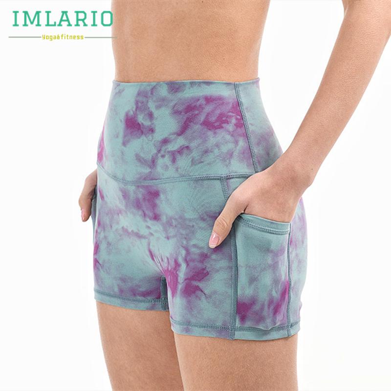 IMLARIO TIE DYE Yoga Fitness Shorts High Waist Active Exercise Short Leggings No-Camel-Toe Training Cycling Bottoms with Pocket, Black grey tie dye
IMLARIO TIE DYE Yoga Fitness Shorts High Waist Active Exercise Short Leggings No-Camel-Toe Training Cycling Bottoms with Pocket, Black grey tie dye