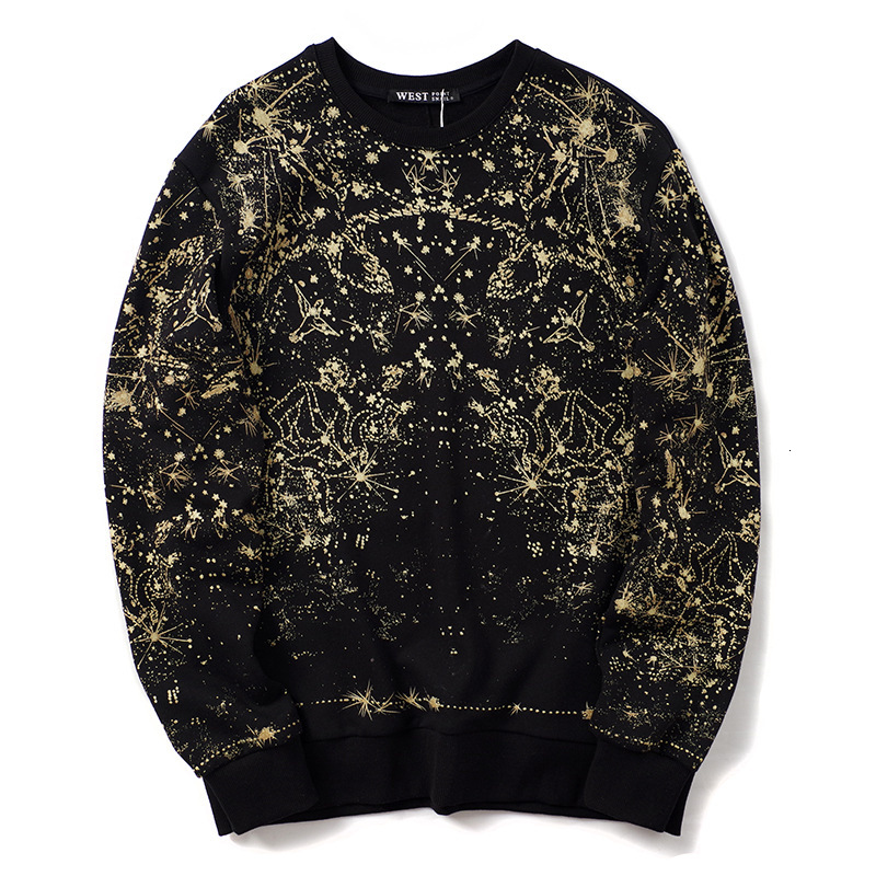 2021 New High-male Completes Yellow Star Constellation Hoodies and Sweaters Cotton Thicken Velo Kenye # N184 5X5X, Black
2021 New High-male Completes Yellow Star Constellation Hoodies and Sweaters Cotton Thicken Velo Kenye # N184 5X5X, Black