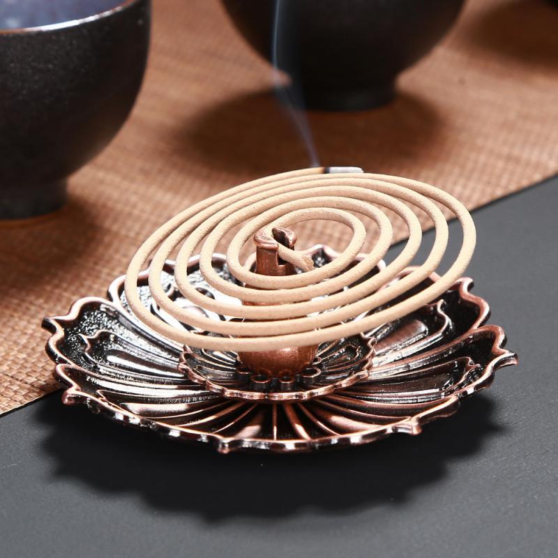 Traditional Incense Holder For Buddhist Temple Small Metal Stick Incense Censer Holder Retro Lotus Home Durable Porte Encens
Traditional Incense Holder For Buddhist Temple Small Metal Stick Incense Censer Holder Retro Lotus Home Durable Porte Encens