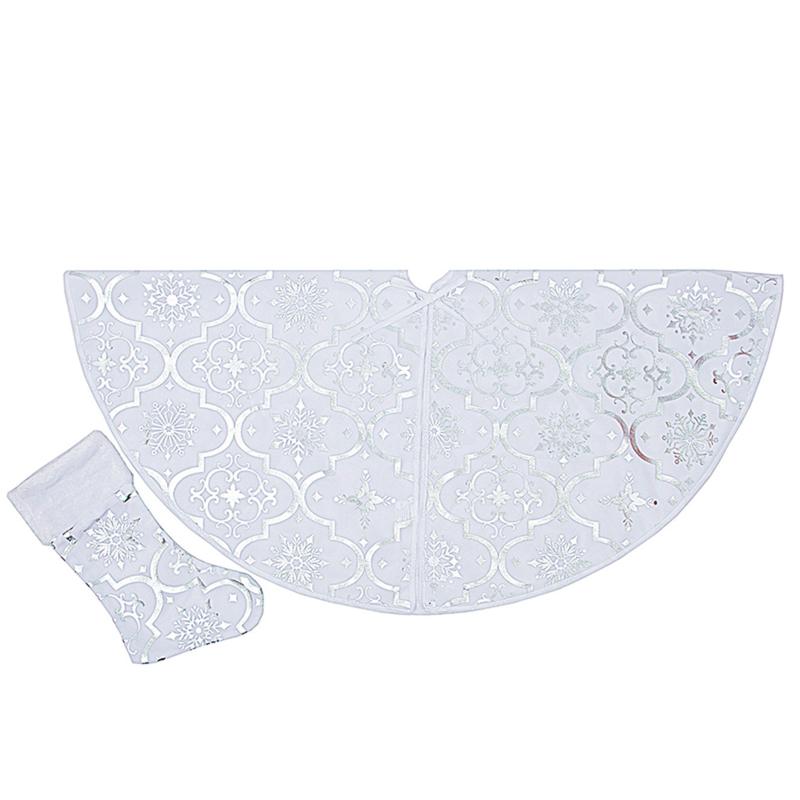 Christmas Tree Skirts Snowflake Elk Ornaments for Home Holiday Party Decor for Christmas Decorations Holiday 120X120cm TB
Christmas Tree Skirts Snowflake Elk Ornaments for Home Holiday Party Decor for Christmas Decorations Holiday 120X120cm TB