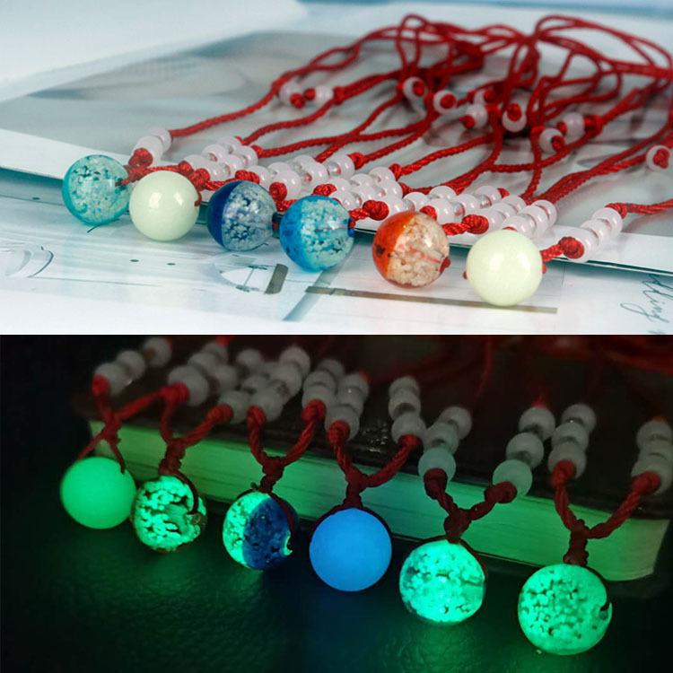 Adjustable Reddish Black Rope Korean Couple Necklace Luminous Starry Two-Color Clavicle Chain Ornament
Adjustable Reddish Black Rope Korean Couple Necklace Luminous Starry Two-Color Clavicle Chain Ornament