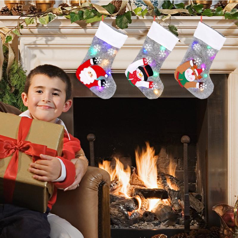 Christmas Stockings Kids Socks Santa Claus Snowman Elk Xmas Tree Luminous Socks for Home Fireplace Decorations Happy New Year1
Christmas Stockings Kids Socks Santa Claus Snowman Elk Xmas Tree Luminous Socks for Home Fireplace Decorations Happy New Year1