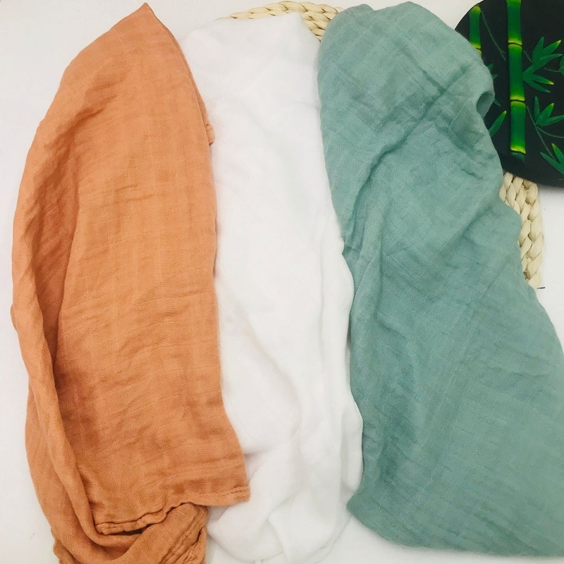 60*60cm bamboo burp cloth muslin diaper baby swaddle blankets quality better than organic cotton Multi-use Blanket Infant Wrap 201210