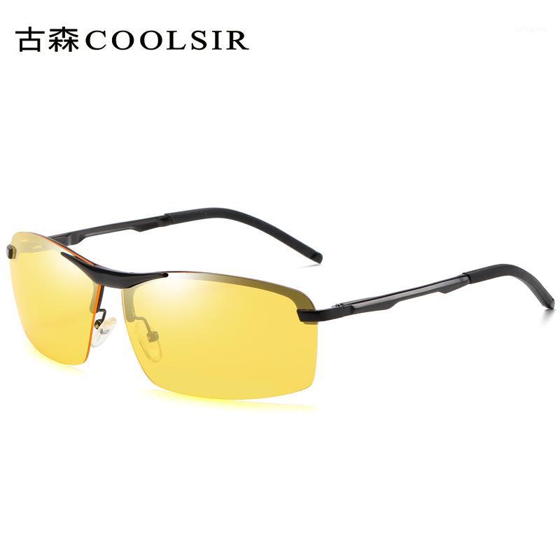 Sunglasses Men's Aluminum Magnesium Polarized Night Vision Discoloration Driver Mirror 60891 
Sunglasses Men's Aluminum Magnesium Polarized Night Vision Discoloration Driver Mirror 60891
