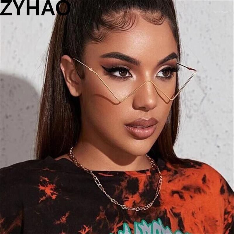 2020 Fashion Lensless Eyeglasses Frames Women Metal Triangle Decorative Fake Glasses Cat Eye Glasses Frame Female Eyeglasses1
2020 Fashion Lensless Eyeglasses Frames Women Metal Triangle Decorative Fake Glasses Cat Eye Glasses Frame Female Eyeglasses1