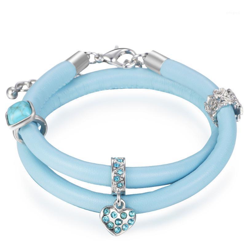 Charm Bracelets Vinnie Design Jewelry 40cm Double Leather Bracelet With 3pcs Slide Charms1 
Charm Bracelets Vinnie Design Jewelry 40cm Double Leather Bracelet With 3pcs Slide Charms1