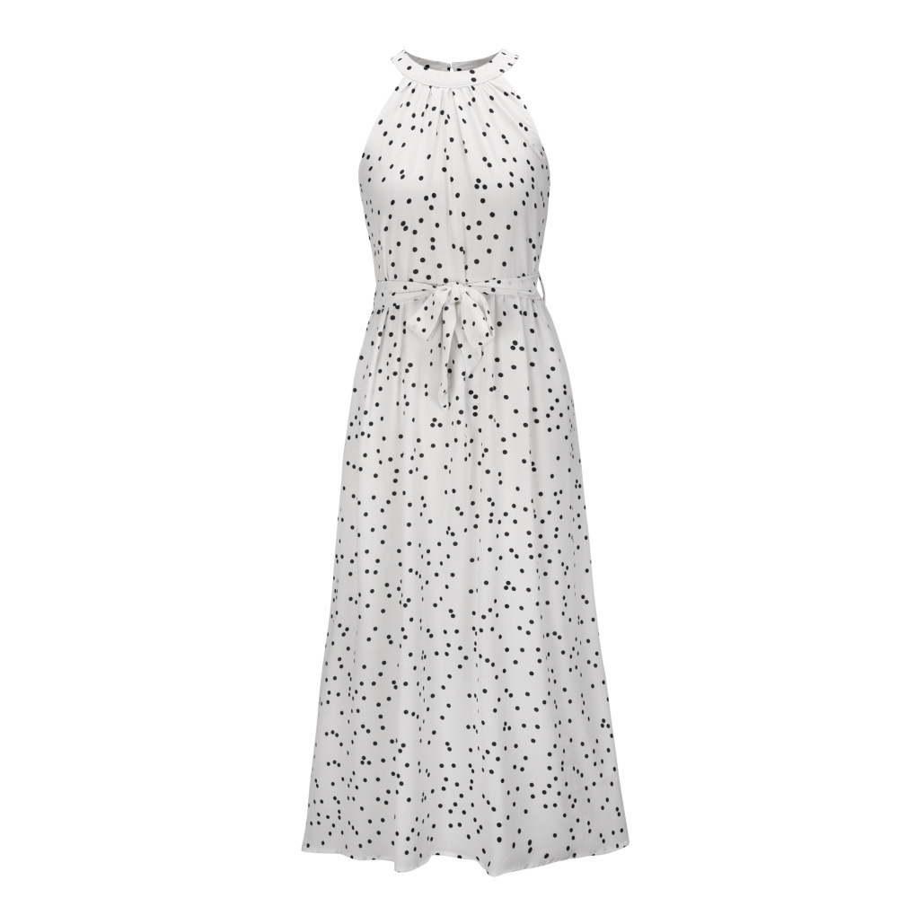 2021 New Sexy O-neck Polka Dot Long Female High Waist Sleeveless Dress Vacation Dressed As Beach 9OFE, Green.
2021 New Sexy O-neck Polka Dot Long Female High Waist Sleeveless Dress Vacation Dressed As Beach 9OFE, Green.