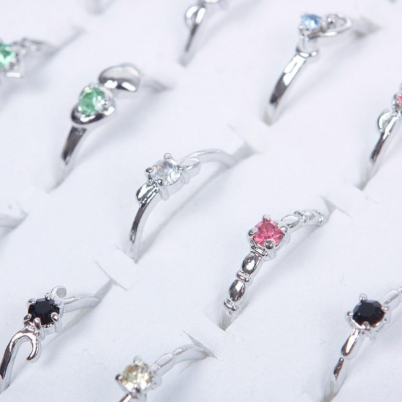 Band Rings Fashion Finger Jewelry Multi Color 30 PCs A Lot Rhinestone Crystal Valentine's Day Gift For Women Girls, Silver
Band Rings Fashion Finger Jewelry Multi Color 30 PCs A Lot Rhinestone Crystal Valentine's Day Gift For Women Girls, Silver