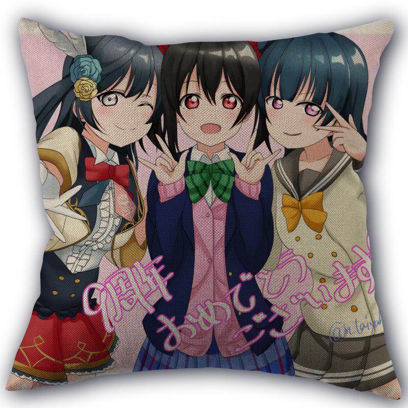 Custom Love Live! Anime Pillowcase Linen Cotton Fabric Pillowcases Wedding Pillow Cover Home Decorative size 45x45cm one side Pillow Case
Custom Love Live! Anime Pillowcase Linen Cotton Fabric Pillowcases Wedding Pillow Cover Home Decorative size 45x45cm one side Pillow Case