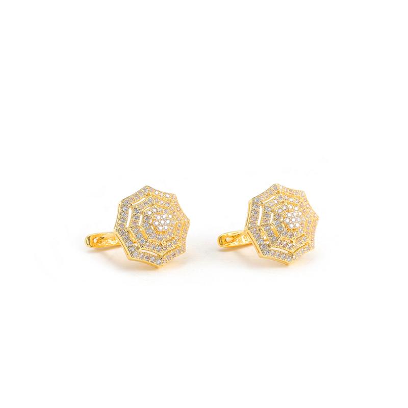 Polygon design gold hoop earrings for women aros african bride CZ earings pendientes fashion jewelry
Polygon design gold hoop earrings for women aros african bride CZ earings pendientes fashion jewelry