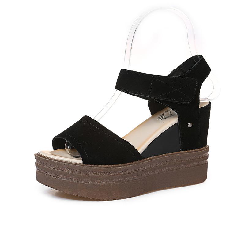 2021 Women Sandals Summer Platform Sandals High Heels Roman Sandal Shoes Women Ladies Sandal Heels Wedge Sandalia Plataforma, Black
2021 Women Sandals Summer Platform Sandals High Heels Roman Sandal Shoes Women Ladies Sandal Heels Wedge Sandalia Plataforma, Black