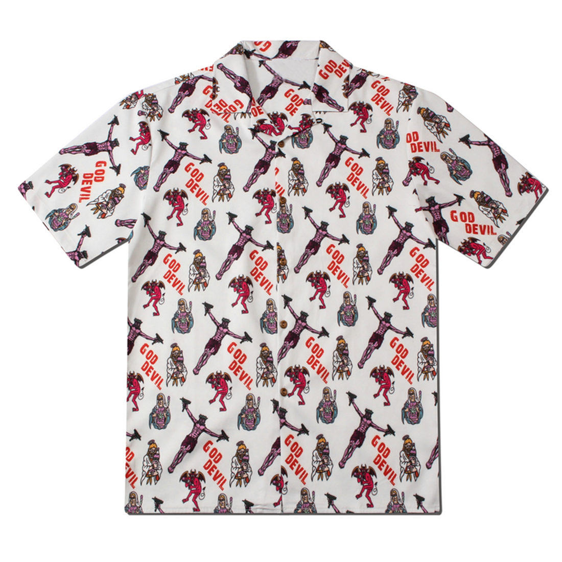 2021 New Aelfric Eden Hawaii Leisure Beach Magic Face Devil Print Scattered Hip Hop Street Celebrity Short Sleeve Shirt D5l5, One
2021 New Aelfric Eden Hawaii Leisure Beach Magic Face Devil Print Scattered Hip Hop Street Celebrity Short Sleeve Shirt D5l5, One