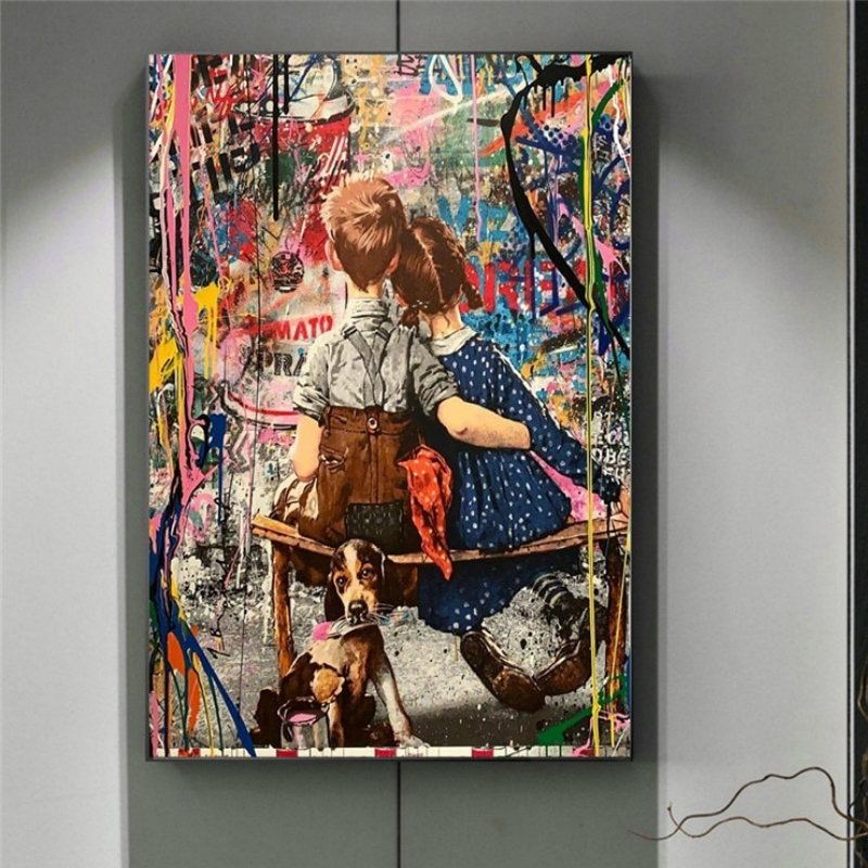 Follow Your Dreams Street Wall Graffiti Art Canvas Painting Posters Prints Abstract Art Wall Pictures for Living Room Kids Room Decor
Follow Your Dreams Street Wall Graffiti Art Canvas Painting Posters Prints Abstract Art Wall Pictures for Living Room Kids Room Decor
