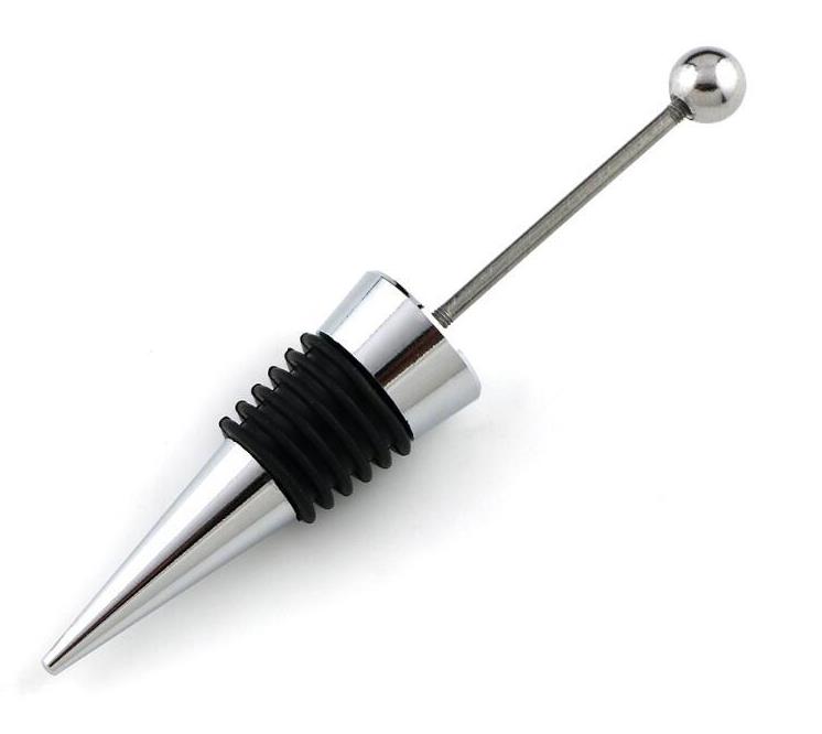Fancy Gadget Add a bead Jewelry Rhinestone Lampwork Decorative Beaded Wine Bottle Stopper Zinc Alloy Silver DIY Beadable Bottle Stopper SN
Fancy Gadget Add a bead Jewelry Rhinestone Lampwork Decorative Beaded Wine Bottle Stopper Zinc Alloy Silver DIY Beadable Bottle Stopper SN