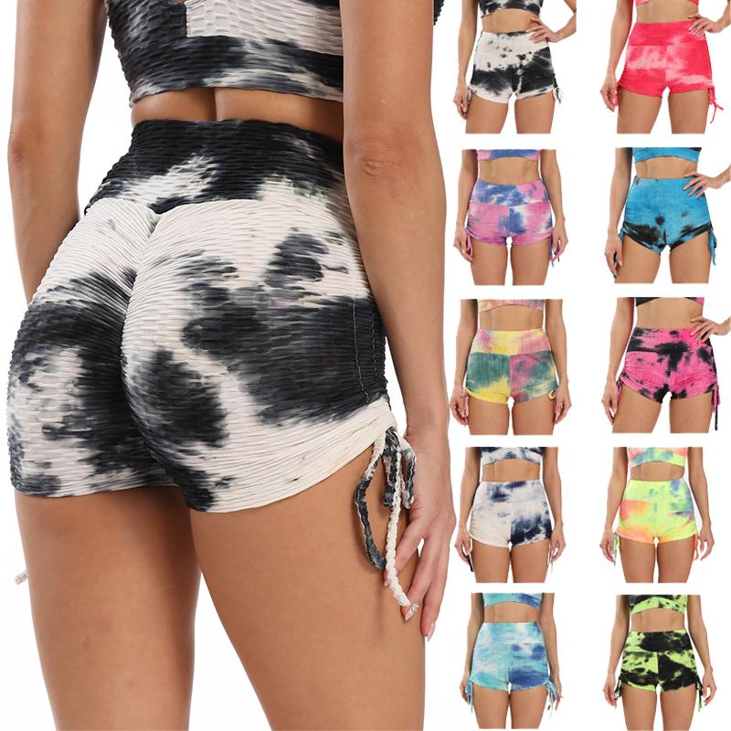 Sexy Tie-Dye Yoga Short Adjustable Sports High Waist Shorts Women Summer Athletic Gym Workout Fitness Leggings Briefs Plus Size, Darklight blue
Sexy Tie-Dye Yoga Short Adjustable Sports High Waist Shorts Women Summer Athletic Gym Workout Fitness Leggings Briefs Plus Size, Darklight blue