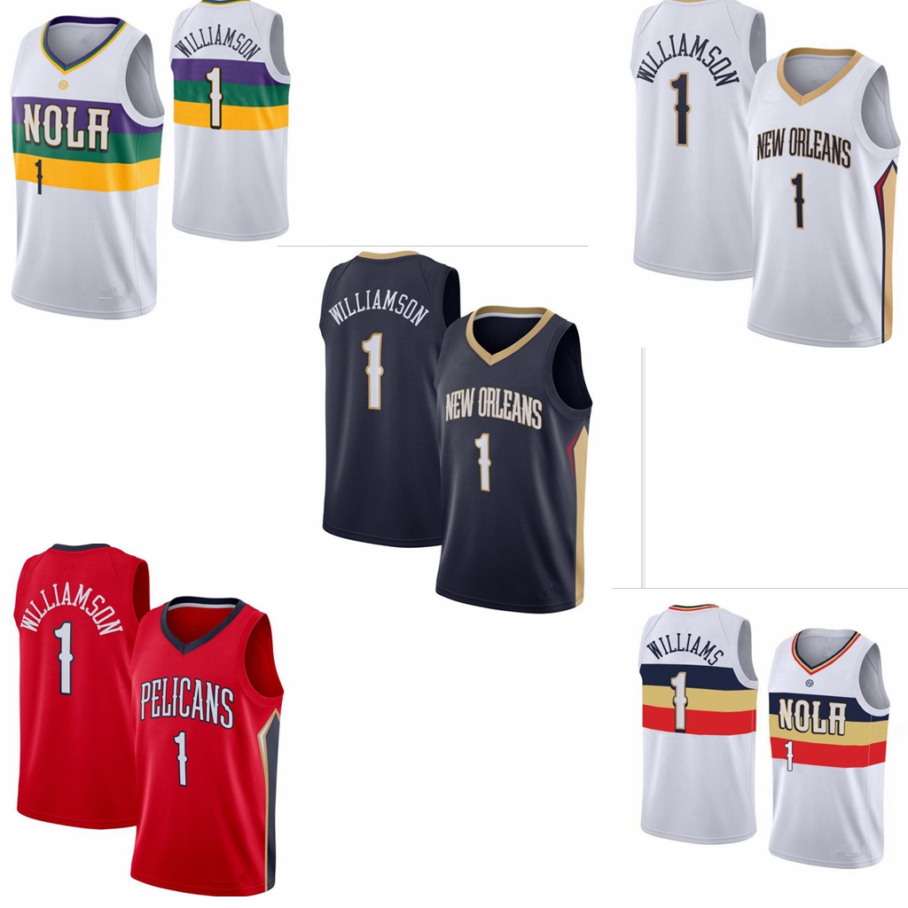 Men New Orleans Pelicans Zion Williamson basketball jersey;;The swingman is sewing basketball shirts
Men New Orleans Pelicans Zion Williamson basketball jersey;;The swingman is sewing basketball shirts