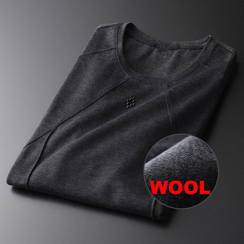 Classic Wool Mens Sweater Luxury Autumn Solid Color Round Collar Sweater Man Winter Fashion Slim Fit Male Size 4XL, Dark grey htz19299
Classic Wool Mens Sweater Luxury Autumn Solid Color Round Collar Sweater Man Winter Fashion Slim Fit Male Size 4XL, Dark grey htz19299