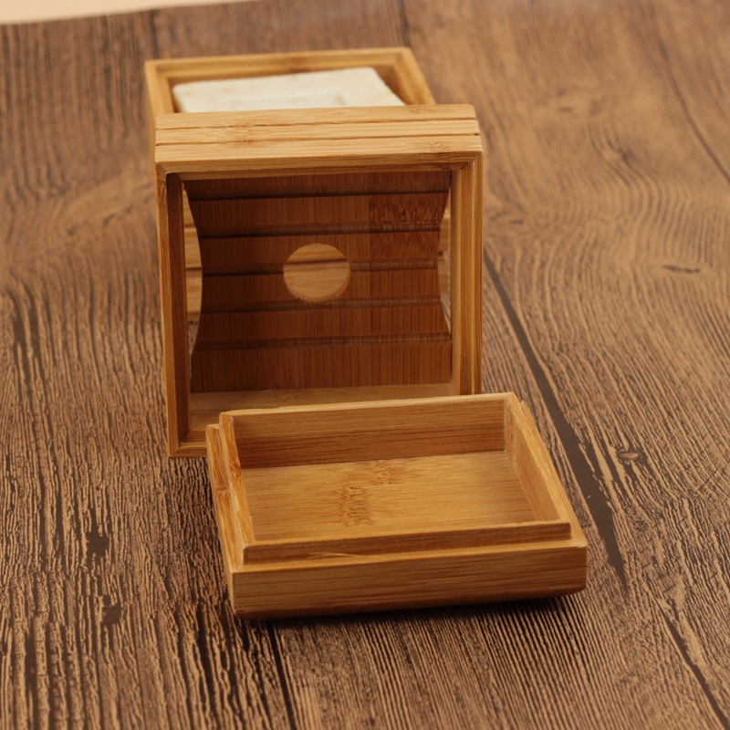 Natural Bamboo Soap Dish Soap Tray Holder Storage Soap Rack Plate Box Container for Bath Shower Plate Bathroom 242 J2, As shown
Natural Bamboo Soap Dish Soap Tray Holder Storage Soap Rack Plate Box Container for Bath Shower Plate Bathroom 242 J2, As shown