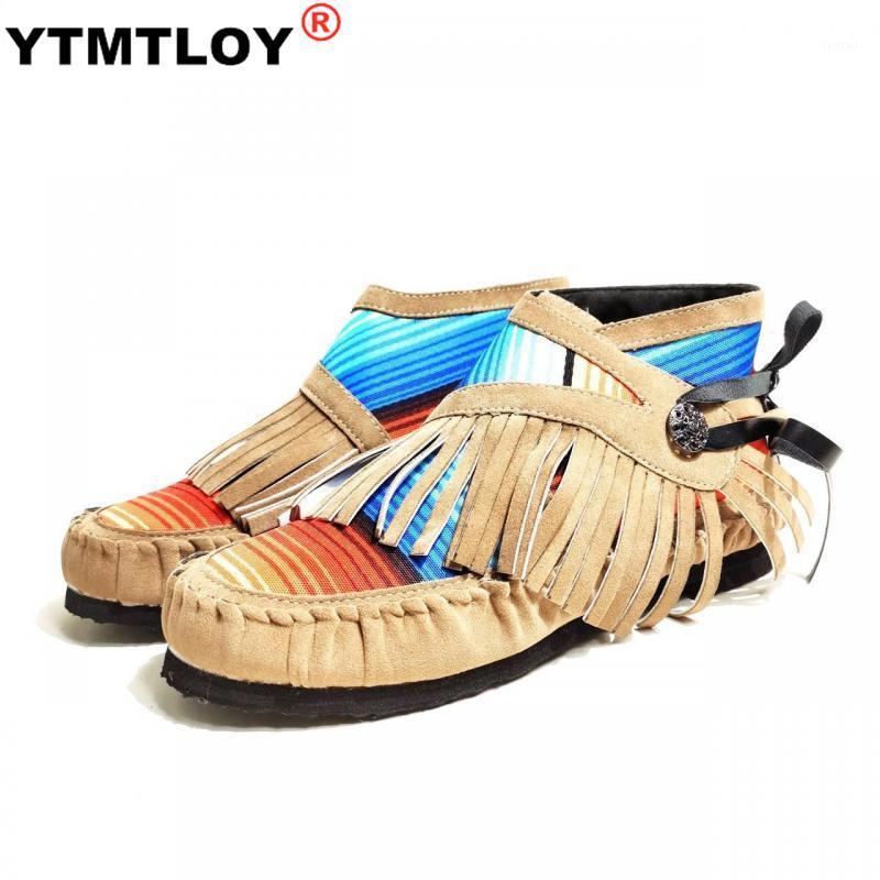 Women Tassel Stripe Ankle Boots 2020 Women's Sewing Warm Woman Flats Female Shoe Ladies Casual Hook Loops Footwear Plus Size 431, Beige
Women Tassel Stripe Ankle Boots 2020 Women's Sewing Warm Woman Flats Female Shoe Ladies Casual Hook Loops Footwear Plus Size 431, Beige