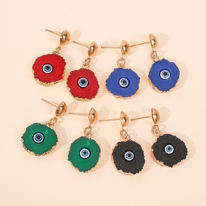 Turkey Evil Eye Dangle Earrings Irregular Geometric Resin Simple Vintage Lucky Earrings for Women Girls
Turkey Evil Eye Dangle Earrings Irregular Geometric Resin Simple Vintage Lucky Earrings for Women Girls