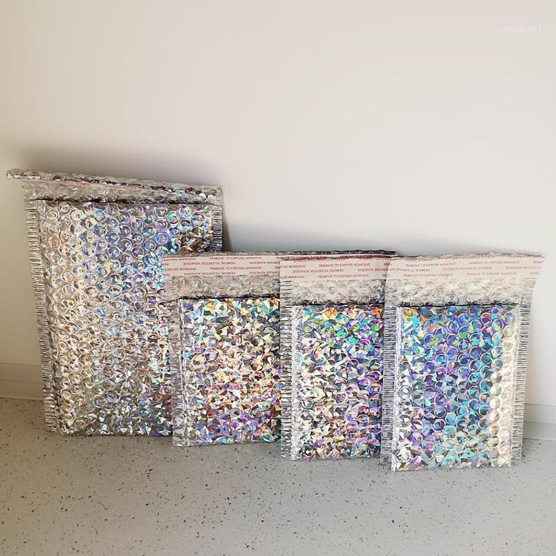 50PCS/Pack Laser Silver Packaging Shipping Bubble Mailer Laser Foil Plastic Padded Envelope Gift Bag Mailing Envelope Bag1
50PCS/Pack Laser Silver Packaging Shipping Bubble Mailer Laser Foil Plastic Padded Envelope Gift Bag Mailing Envelope Bag1
