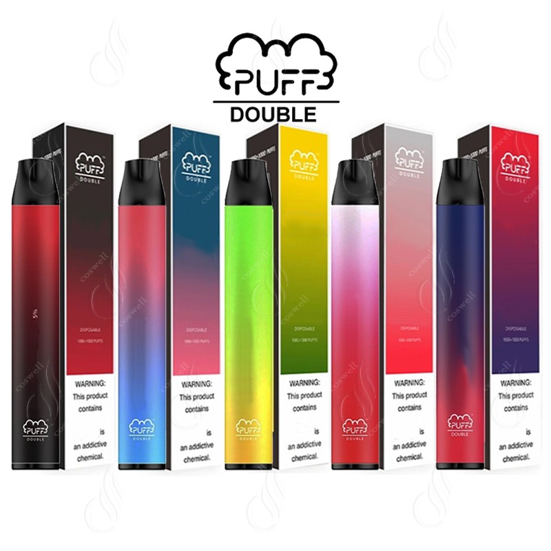 Puff Double 2 in 1 Disposable Vape Pen 2000puffs 900mAh Battery 6ml Prefilled 2in1 Dual Pods Twist Cartridge Vaporizer Portable e Cigs Vapor
Puff Double 2 in 1 Disposable Vape Pen 2000puffs 900mAh Battery 6ml Prefilled 2in1 Dual Pods Twist Cartridge Vaporizer Portable e Cigs Vapor