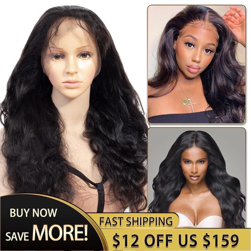 Body Wave Glueless Full Lace Wigs Remy Human Hair 360 Full Lace PrePlucked Hairline Brazilian Hair Wigs With Baby, Natural color
Body Wave Glueless Full Lace Wigs Remy Human Hair 360 Full Lace PrePlucked Hairline Brazilian Hair Wigs With Baby, Natural color