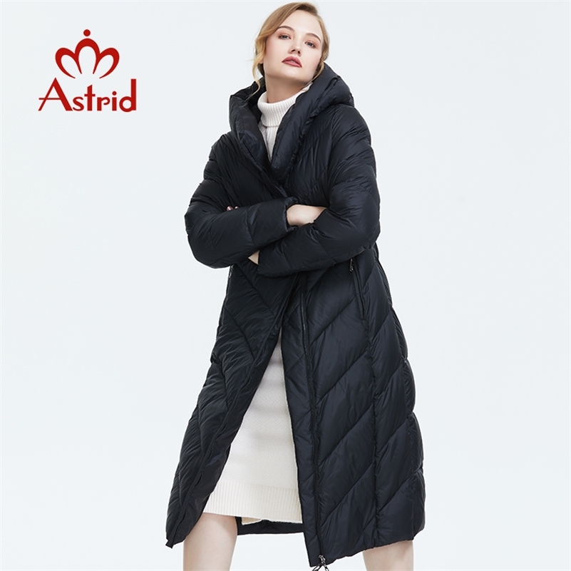 Astrid Winter new arrival down jacket women with a hood loose clothing outerwear quality thick cotton fashion coat AR-7053 201217